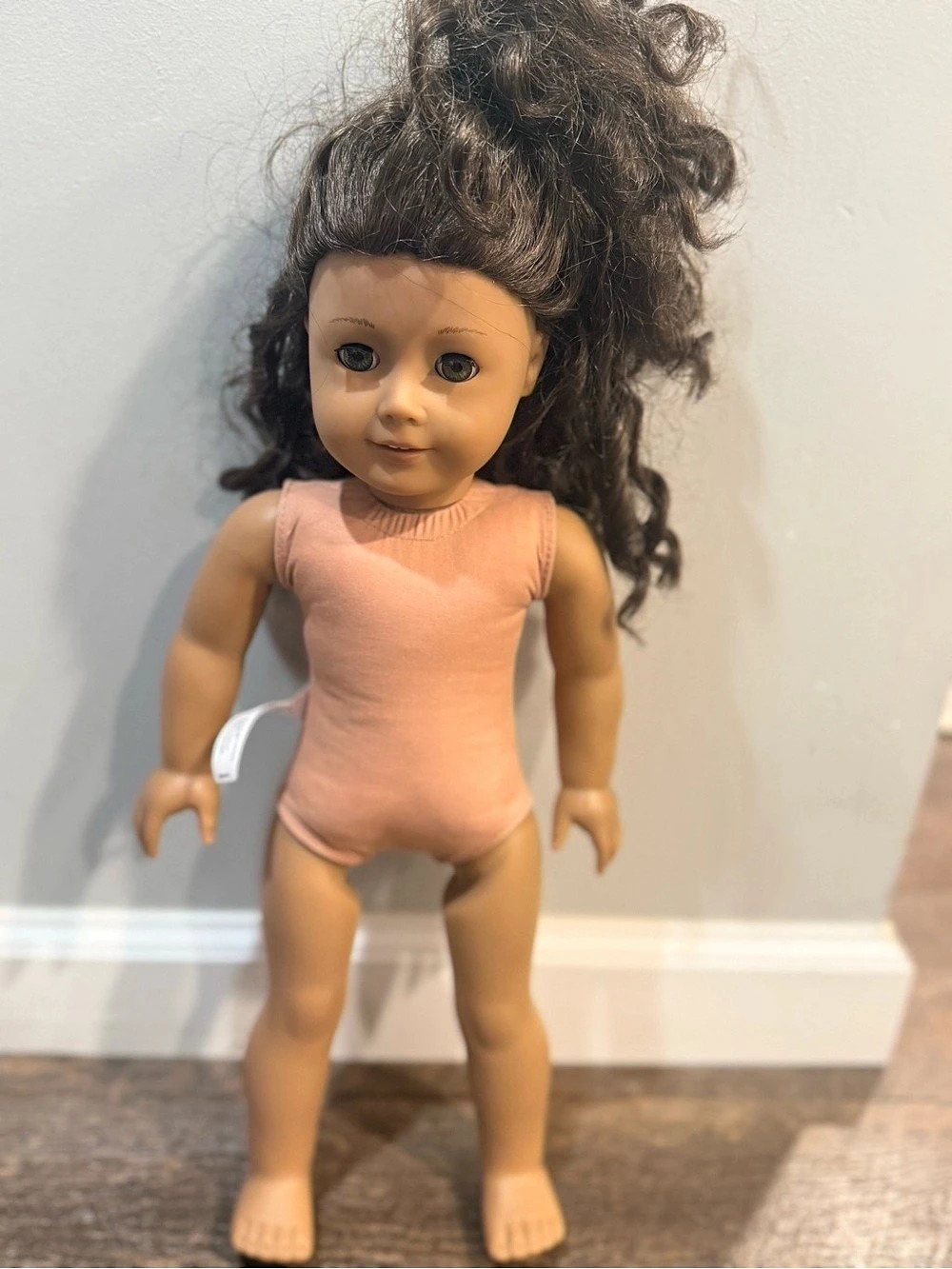 American Girl Truly Me Doll #44 18-Inch Pink Bodysuit